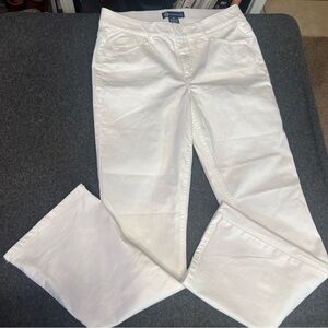 Democracy "Ab"solution white jeans in size 10.